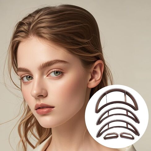 Bump It Hair Accessory, Bump It Up Headband, 5 Pcs Fluffy Styling Tool for Women and Girls, Bumpits for Hair, Hairdressing Tool Accessory Suitable for Long Thick Hair, Ponytail and So on in Saudi Arabia