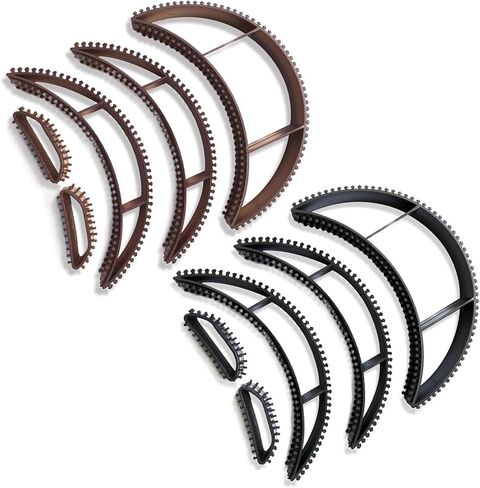 Bump It Hair Accessory, Bump It Up Headband, 5 Pcs Fluffy Styling Tool for Women and Girls, Bumpits for Hair, Hairdressing Tool Accessory Suitable for Long Thick Hair, Ponytail and So on in Saudi Arabia