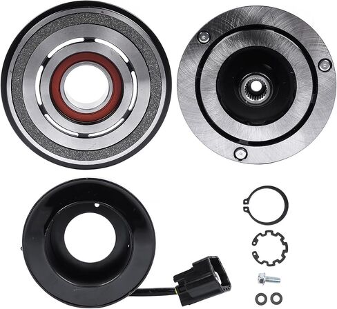 استبدال طقم قابض الضاغط A/C لسيارة Chevy Traverse GMC Acadia Buick Enclave Saturn Outlook 2007-2012 V6 3.6L مع 6-Groove 157313 15926085 in Saudi Arabia