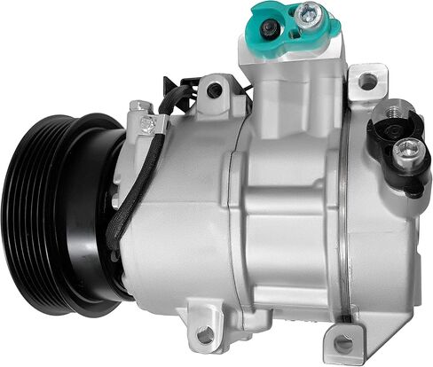 RYC New Automotive Air Conditioning Compressor AEH371 (Fits Kia Forte 2.0L and 2.4L 2010, 2011, 2012, 2013; Fits Kia Forte Koup 2.0L and 2.4L 2010, 2011, 2012, 2013) in Saudi Arabia