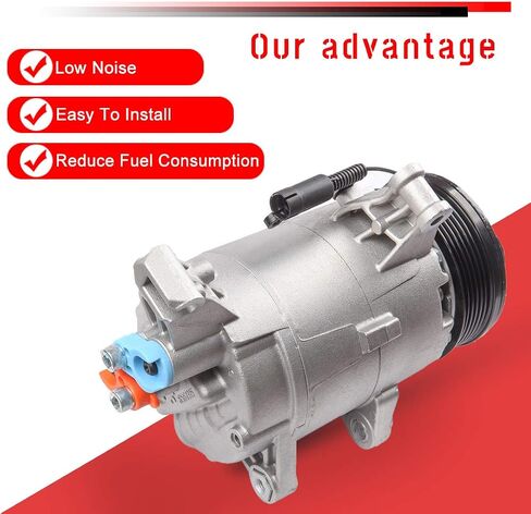 cciyu AC Compressor Pump for M-ini Cooper 1.6L 02 03 04 05 06 07 08 Replaces AC Compressor for Car in Saudi Arabia