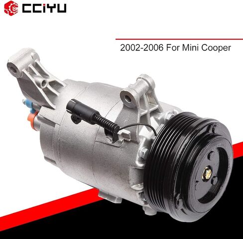 cciyu AC Compressor Pump for M-ini Cooper 1.6L 02 03 04 05 06 07 08 Replaces AC Compressor for Car in Saudi Arabia