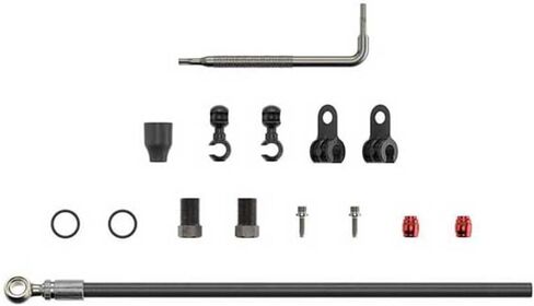 SRAM Disc Brake Hose Kit - Black Banjo, 2000mm in Saudi Arabia