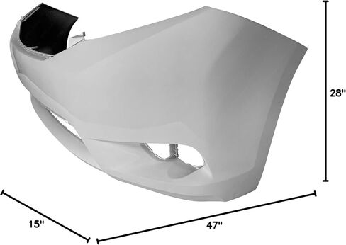 BUMPERS THAT DELIVER - Painted 040 Super White, Front Bumper Cover Fascia Compatible with 2011-2017 Toyota Sienna Base L LE XLE 11-17, TO1000369 in Saudi Arabia