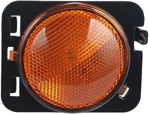 Riloer Side Signal Light, 1-Pack Car Front Side Marker Lamp Replacement, Compatible with Jeep Wrangler X Sport Utility 2-Door 2007-2010 55078145AA, 55078144AA, 116-01202L (Right) in Saudi Arabia
