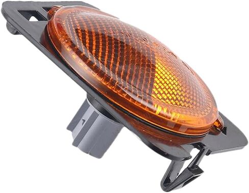 Riloer Side Signal Light, 1-Pack Car Front Side Marker Lamp Replacement, Compatible with Jeep Wrangler X Sport Utility 2-Door 2007-2010 55078145AA, 55078144AA, 116-01202L (Right) in Saudi Arabia