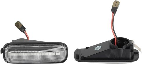 2Pcs Dynamic LED Side Marker Lights Turn Signal Indicator Car Accessories Compatible withr Honda Civic EK 2/3/4dr Ballade CRV Prelude 95-99 (Dynamic Smoked Type) in Kuwait