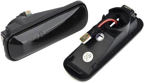 2Pcs Dynamic LED Side Marker Lights Turn Signal Indicator Car Accessories Compatible withr Honda Civic EK 2/3/4dr Ballade CRV Prelude 95-99 (Dynamic Smoked Type) in Kuwait