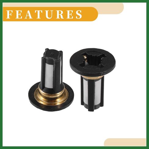 Motoforti Fuel Injector Filter Basket - Car Rebuild Repair Kit - for Honda Plastic Black - 10 Pcs Long-lasting in Saudi Arabia
