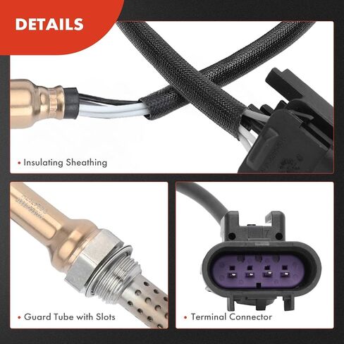A-Premium O2 Oxygen Sensor Compatible with Hyundai Azera 06-11, Entourage 07-08, Sonata 06-10 & Kia Amanti 07-09, Sedona 06-10, Upstream and Downstream, 4-Pc Set, Replace# 392103C850, 392103C200 in Saudi Arabia