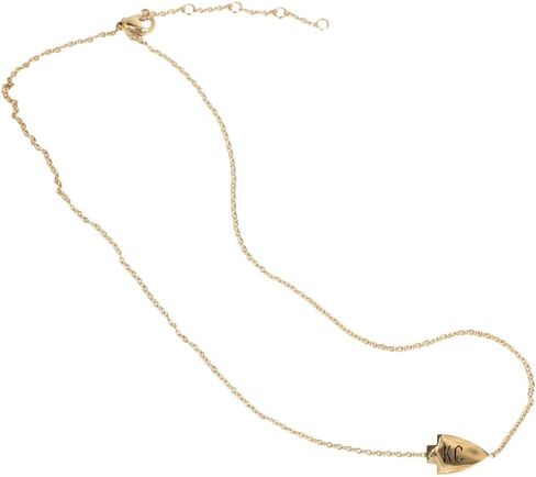 Ally & Alex Kansas City Inspired Gold Arrowhead Pendant Necklace | Football Fan | Great Gift for Women | Kansas City Jewelry in Saudi Arabia