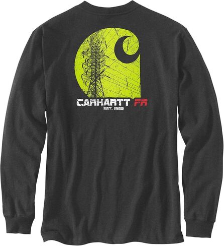Carhartt Men's 106801 Flame Resistant Force Loose Fit Long-Sleeve Lightweight E in Saudi Arabia