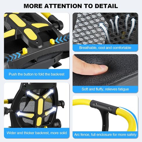 Kid's Bike seat,Child Seat for Adult bike, Rear Bck Seat for Kids Back Mount, Seat for Kids over 50 lbs, Rear Frame Mounted Baby Bike Seats Kids Safety in Saudi Arabia