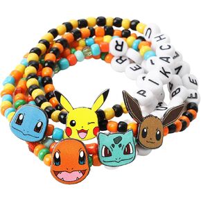 مجموعة أساور مطرزة قابلة للتمدد مكونة من 5 قطع من Bioworld Pokémon Characters in Saudi Arabia