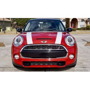 gs00147 White Hood Stripes for MINI Cooper and S Hard Top F56 (2014 - Present) in Saudi Arabia