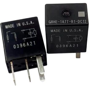 2 قطعة G8HE-1A7T-R1-DC12 35A 12VDC 4 دبابيس SPDT مرحل طاقة السيارة in Kuwait