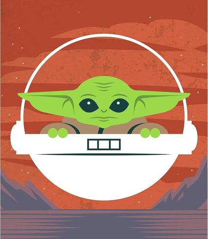 Roommates TAP4533LG Star Wars The Child Wall Tapestry in Saudi Arabia
