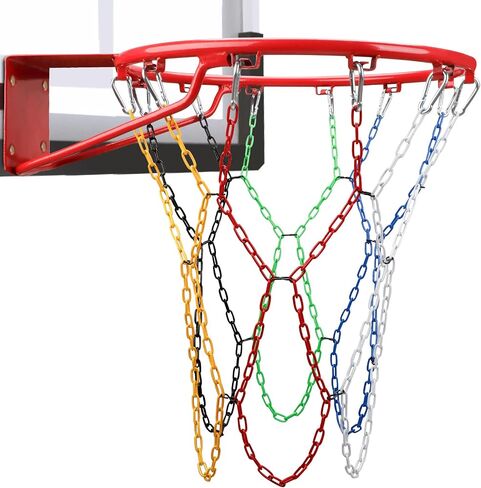 Basketball Net All Weather Anti Whip,Heavy Duty Replacement Basketball net Indoor Outdoor Standard 12 Loops Basketball Hoop in Kuwait