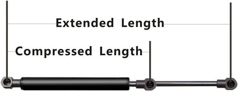 6651 Rear Trunk Lift Supports Shocks Struts Arms Prop Rod Damper Gas Springs for BMW E90 323i 325i 328i 335i 335d 328i xDrive 2006-2011 M3 2008-2011, SG302063 51247250308 51244394052, Pack of 2 in Saudi Arabia