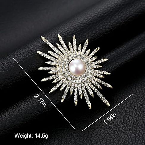 عباد الشمس بروش دبابيس عباد الشمس اللؤلؤ بروش للنساء عباد الشمس حجر الراين دبابيس دبابيس زهرة دبابيس دبابيس اللؤلؤ الصنوبر للملابس الصيف الأزياء والمجوهرات in Kuwait