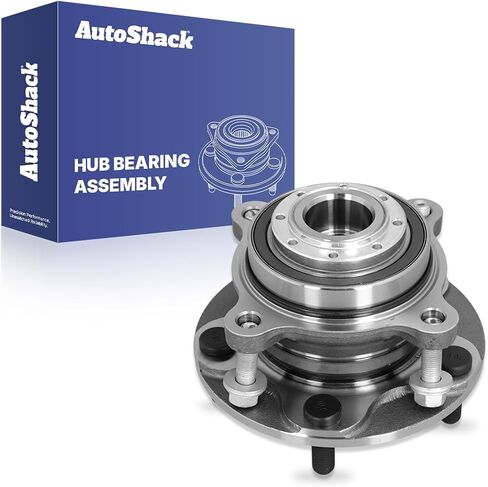 مجموعة محمل محور العجلة الأمامية من AutoShack مع نظام ABS | بديل لسيارة تويوتا تندرا 2007-2021 | 1-جهاز كمبيوتر in Saudi Arabia