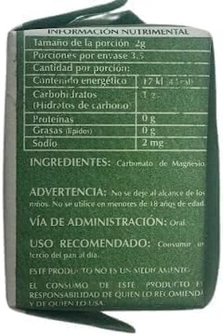 LENICO – Magnesium Carbonate Cubes | Pack of 3 x 7 g Each | Natural Dietary Supplement, Gluten-Free, Vegan, Food Grade, Made in Mexico in Saudi Arabia