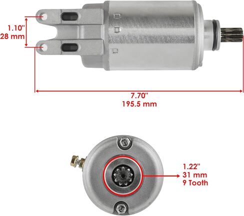 Caltric Starter Compatible with Bombardier Traxter 500 Max Xt Xl 498Cc 1999-2005 in Saudi Arabia