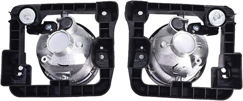 WFLNHB Fog Lights Replacement for 2009 2010 Acura TSX Clear Lens with Bulbs + Bezel Front Driving Fog Light Left+Right Side (Passenger & Driver Side) in Saudi Arabia
