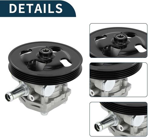 Power Steering Pump with Pulley for Chevrolet Tracker 2.5L V6 2001-2004 for Suzuki Grand Vitara 2.5L 1999-2005 No.49100-65D30/21-5269 1 Pcs in Saudi Arabia