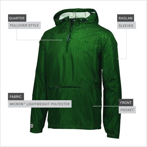 Augusta Range Packable Pullover Black 2XL in Saudi Arabia