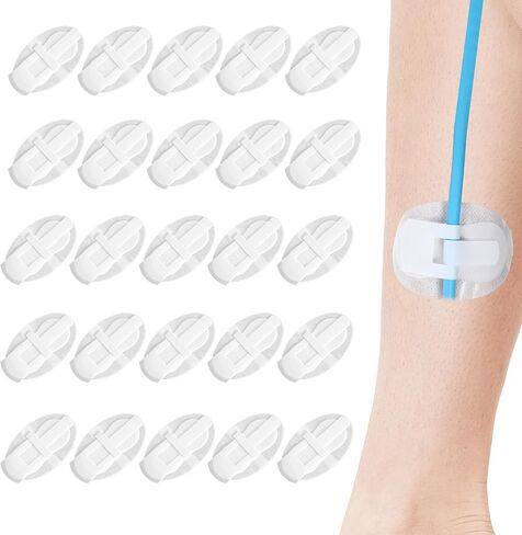 40 Pcs Catheter Stabilization Device, Foley Catheter Leg Bag Urinary Anchor Bandages, Stabilizer Adhesive Sticker for Foley Bag Holder Hook and Loop Adhesive Fixing Device Accessories in Saudi Arabia