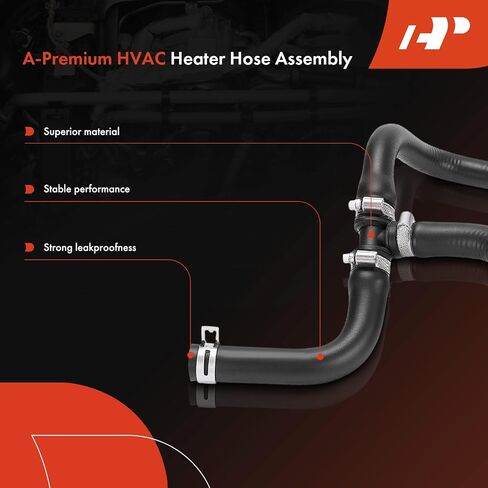 مجموعة خرطوم سخان المحرك A-Premium Outlet HVAC متوافقة مع موديلات دودج وكرايسلر - تشارجر 2006-2013، تشالنجر 2009-2013، ماغنوم 2005-2008، 300 2005-2013 in Saudi Arabia