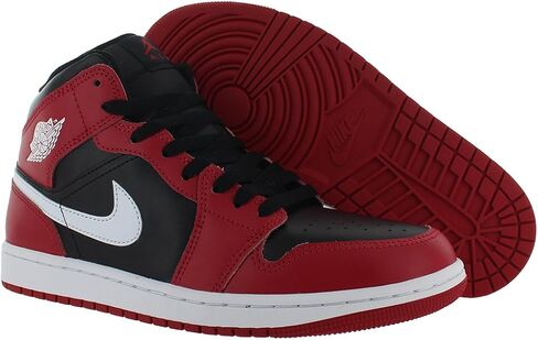 Jordan Men's 1 Mid White/Midnight Navy-Wolf Grey (DQ8426 104) in Saudi Arabia