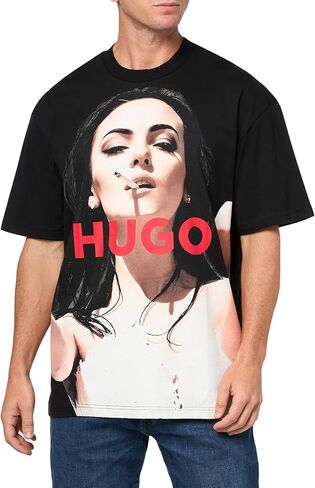 HUGO Women's Big Logo Lady Graphic T-Shirt in Saudi Arabia