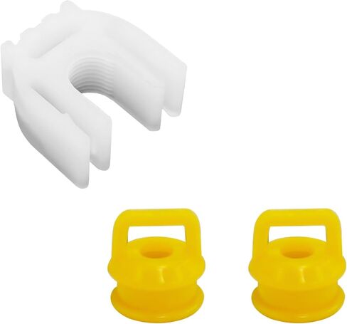 Transmission Shifter Linkage Cable Bushing Repair Kit 3PCS for Chevy Silverado 1500 2500 3500 4.3L 5.3L GMC JEEP RAM Dodge Buick Cadillac 2004-2020 Shift Cable Bushing 14104 15276979 52855956AG in Kuwait
