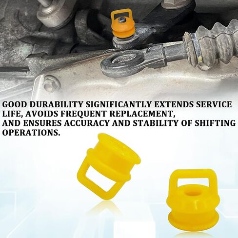 Transmission Shifter Linkage Cable Bushing Repair Kit 3PCS for Chevy Silverado 1500 2500 3500 4.3L 5.3L GMC JEEP RAM Dodge Buick Cadillac 2004-2020 Shift Cable Bushing 14104 15276979 52855956AG in Kuwait