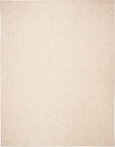 SAFAVIEH Palm Beach Collection Accent Rug - 4' x 6', Beige & Beige, Sisal Design, Non-Shedding & Easy Care, Ideal for High Traffic Areas in Entryway, Living Room, Bedroom (PAB360A) in Saudi Arabia