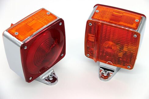 Legion Parts Store Turn Signal Light Compatible with Chevy GMC C70 B60 Kodiak TopKick Chromed Medium Duty Set LH/RH in Saudi Arabia