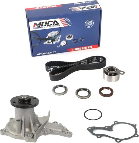 مجموعة حزام التوقيت MOCA ومضخة مياه مناسبة 1993-1997 لـ Geo Prizm 1.8L و1994-1997 لتويوتا سيليكا 1.8L و1993-1997 لتويوتا كورولا 1.8L in Saudi Arabia