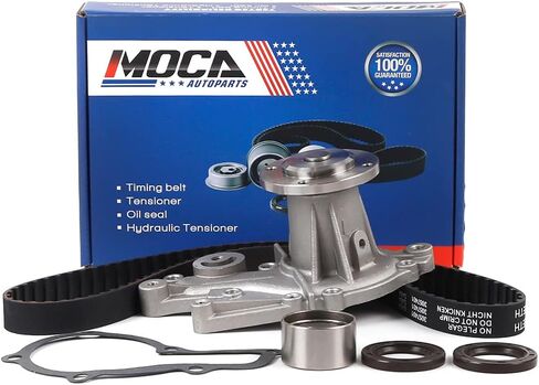 طقم حزام التوقيت MOCA مضخة مياه تناسب 89-05/93 Geo Metro 1.0L SOHC 6V VIN 6 in Saudi Arabia