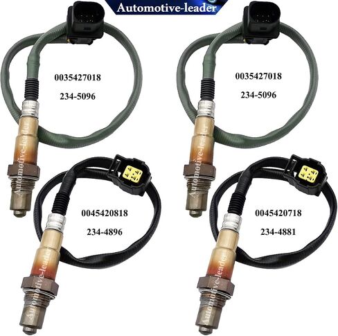 4Pcs 234-5096 234-4881 234-4896 Upstream Downstream Oxygen O2 Sensor Replacement for Mercedes-Benz R350 ML350 3.5L R550 S550 E550 GL550 ML550 5.5L GL450 4.7L in Saudi Arabia