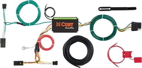 CURT 56257 Vehicle-Side Custom 4-Pin Trailer Wiring Harness, Fits Select Chevrolet Captiva Sport in Saudi Arabia
