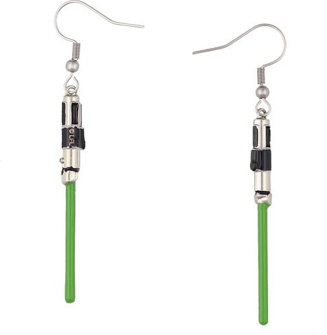 Star Wars Earrings Light Saber Dangle Ear Hook 3-Pair Set in Saudi Arabia