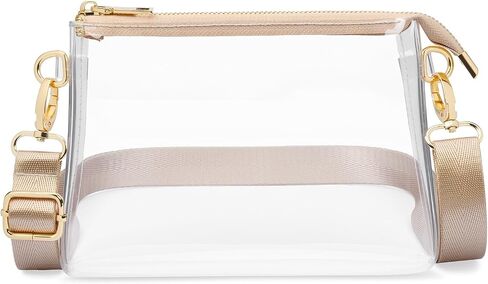 Clear Bag for Stadium Events, Clear Purse for Women Stadium Crossbody, Sports Fan Handbags for Concert Outfits in Kuwait