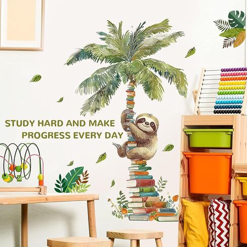 3 Sheets Multi Style Learning Knowledge Theme Wall Decor Stickers Bundle Colorful Cute Cartoon Learning Study Educational Vinyl Decals Perfect for Nursery Preschool Classroom Teachers Decoration in Saudi Arabia