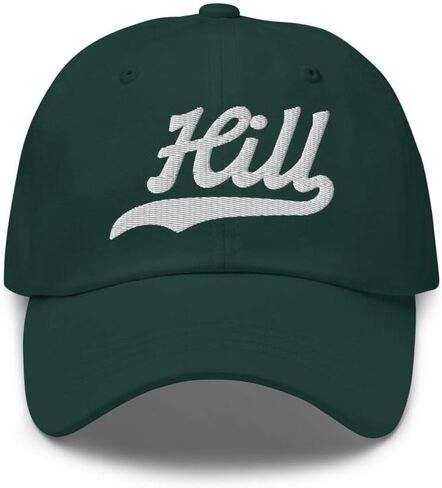 Hill Hat Hill Baseball Hat Personalized Custom Last Name Cap Family Name Headwear Surname Cap Gift Unisex Adjustable in Saudi Arabia