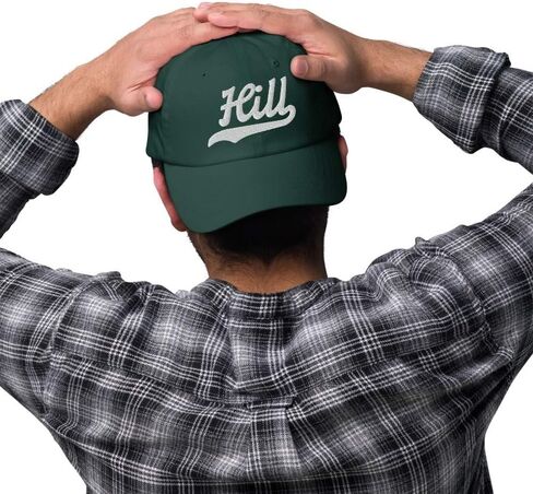 Hill Hat Hill Baseball Hat Personalized Custom Last Name Cap Family Name Headwear Surname Cap Gift Unisex Adjustable in Saudi Arabia
