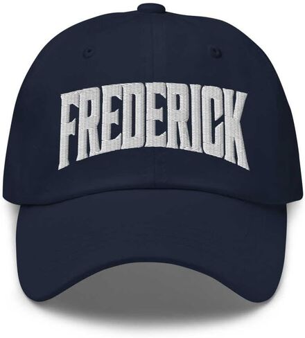 Frederick Baseball Cap Frederick Dad Hat Oklahoma OK Hat Embroidered Souvenir in Saudi Arabia
