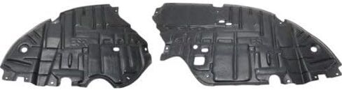 Garage-Pro Engine Splash Shield Set of 2 Compatible with LEXUS ES300H/ES350 2016-2017 Right Side and Left Side Under Cover Vacuum Form in Saudi Arabia