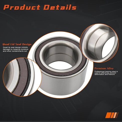 DRIVESTAR 510108 Front Wheel Hub Bearing fit for Mercedes Benz C300, CL550, CLS550, CLS63 AMG, CLS63 AMG S, E350, E400, E550, GLK250, GLK350, S350, S550 in Saudi Arabia